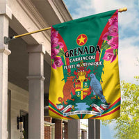 Carriacou and Petite Martinique Garden Flag Bougainvillea Flowers