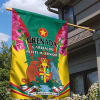 Carriacou and Petite Martinique Garden Flag Bougainvillea Flowers