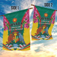 Carriacou and Petite Martinique Garden Flag Bougainvillea Flowers