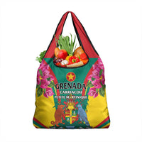 Carriacou and Petite Martinique Grocery Bag Bougainvillea Flowers