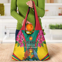 Carriacou and Petite Martinique Grocery Bag Bougainvillea Flowers