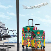 Carriacou and Petite Martinique Luggage Cover Bougainvillea Flowers