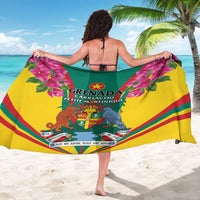 Carriacou and Petite Martinique Sarong Bougainvillea Flowers - Wonder Print Shop