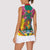 Personalized Carriacou and Petite Martinique Women Sleeveless Polo Shirt Bougainvillea Flowers - Wonder Print Shop