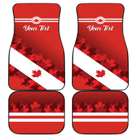 Canada Maple Leaf Car Mats A mari usque ad mare