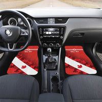 Canada Maple Leaf Car Mats A mari usque ad mare