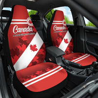 Canada Maple Leaf Car Seat Cover A mari usque ad mare
