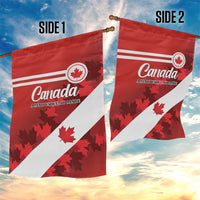 Canada Maple Leaf Garden Flag A mari usque ad mare