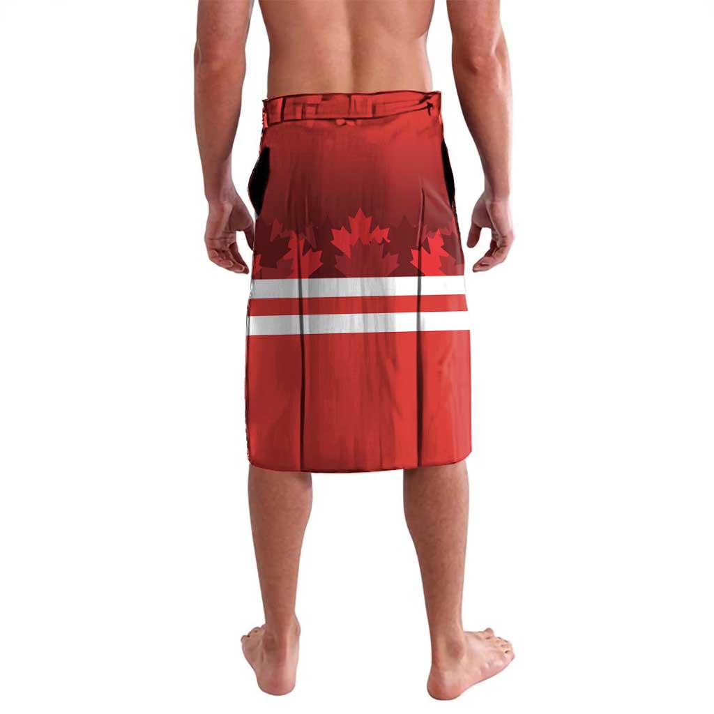Personalised Canada Maple Leaf Lavalava A mari usque ad mare