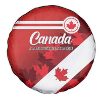 Canada Maple Leaf Spare Tire Cover A mari usque ad mare - Wonder Print Shop