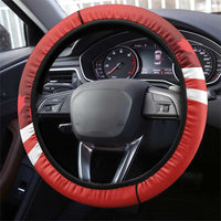 Canada Maple Leaf Steering Wheel Cover A mari usque ad mare - Wonder Print Shop
