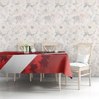 Canada Maple Leaf Tablecloth A mari usque ad mare - Wonder Print Shop