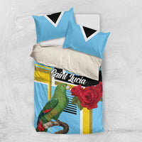 Saint Lucia Bedding Set Jacquot Parrot Rosie Floral