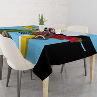 Saint Lucia Tablecloth Jacquot Parrot Rosie Floral - Wonder Print Shop