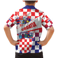 Croatia National Day 2024 Family Matching Mermaid Dress and Hawaiian Shirt Hrvatska Dan drzavnosti - Wonder Print Shop