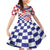 Croatia National Day 2024 Family Matching Mermaid Dress and Hawaiian Shirt Hrvatska Dan drzavnosti - Wonder Print Shop