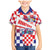 Croatia National Day 2024 Family Matching Mermaid Dress and Hawaiian Shirt Hrvatska Dan drzavnosti - Wonder Print Shop