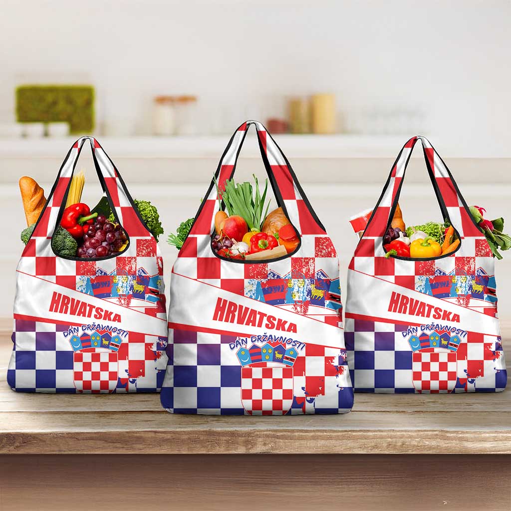 Croatia National Day 2024 Grocery Bag Hrvatska Dan drzavnosti