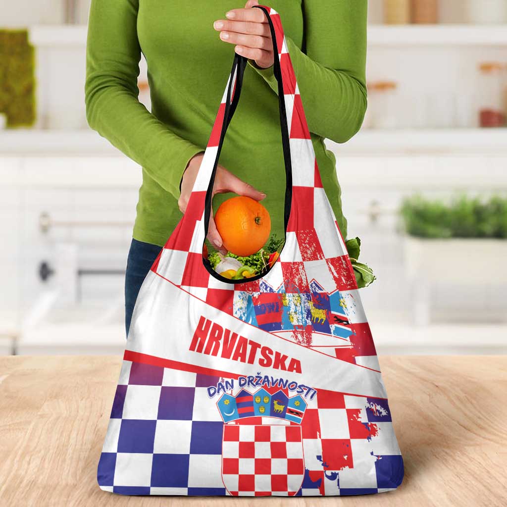 Croatia National Day 2024 Grocery Bag Hrvatska Dan drzavnosti