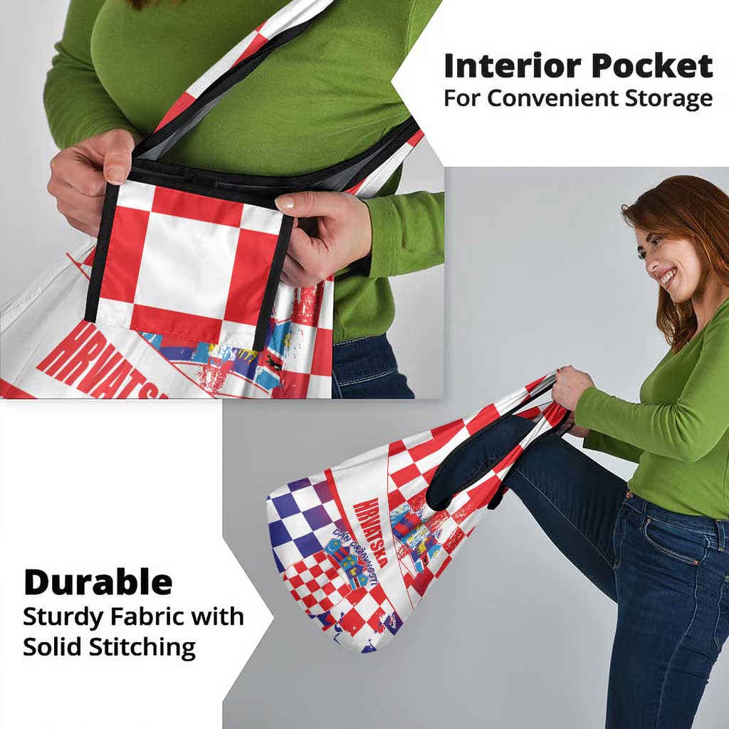 Croatia National Day 2024 Grocery Bag Hrvatska Dan drzavnosti