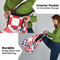 Croatia National Day 2024 Grocery Bag Hrvatska Dan drzavnosti