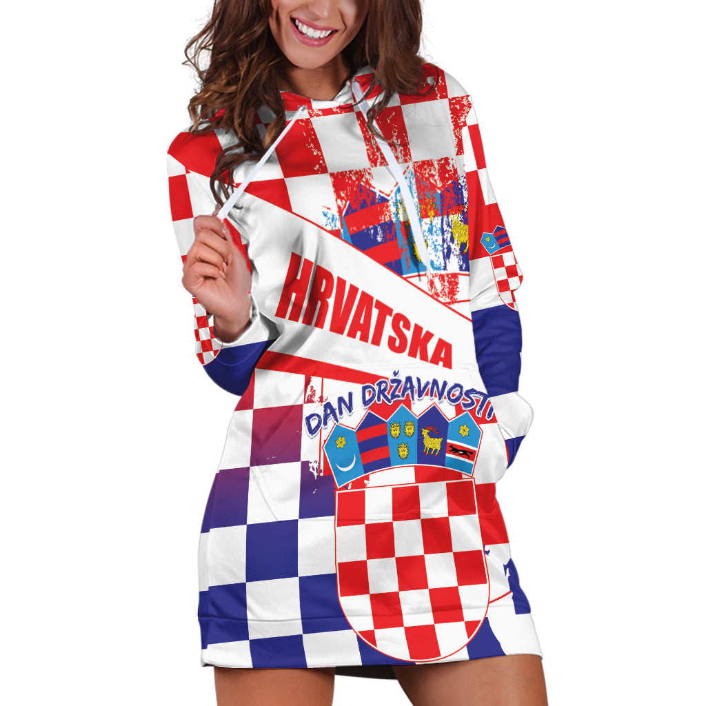 Croatia National Day 2024 Hoodie Dress Hrvatska Dan drzavnosti