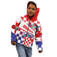 Croatia National Day 2024 Kid Hoodie Hrvatska Dan drzavnosti - Wonder Print Shop