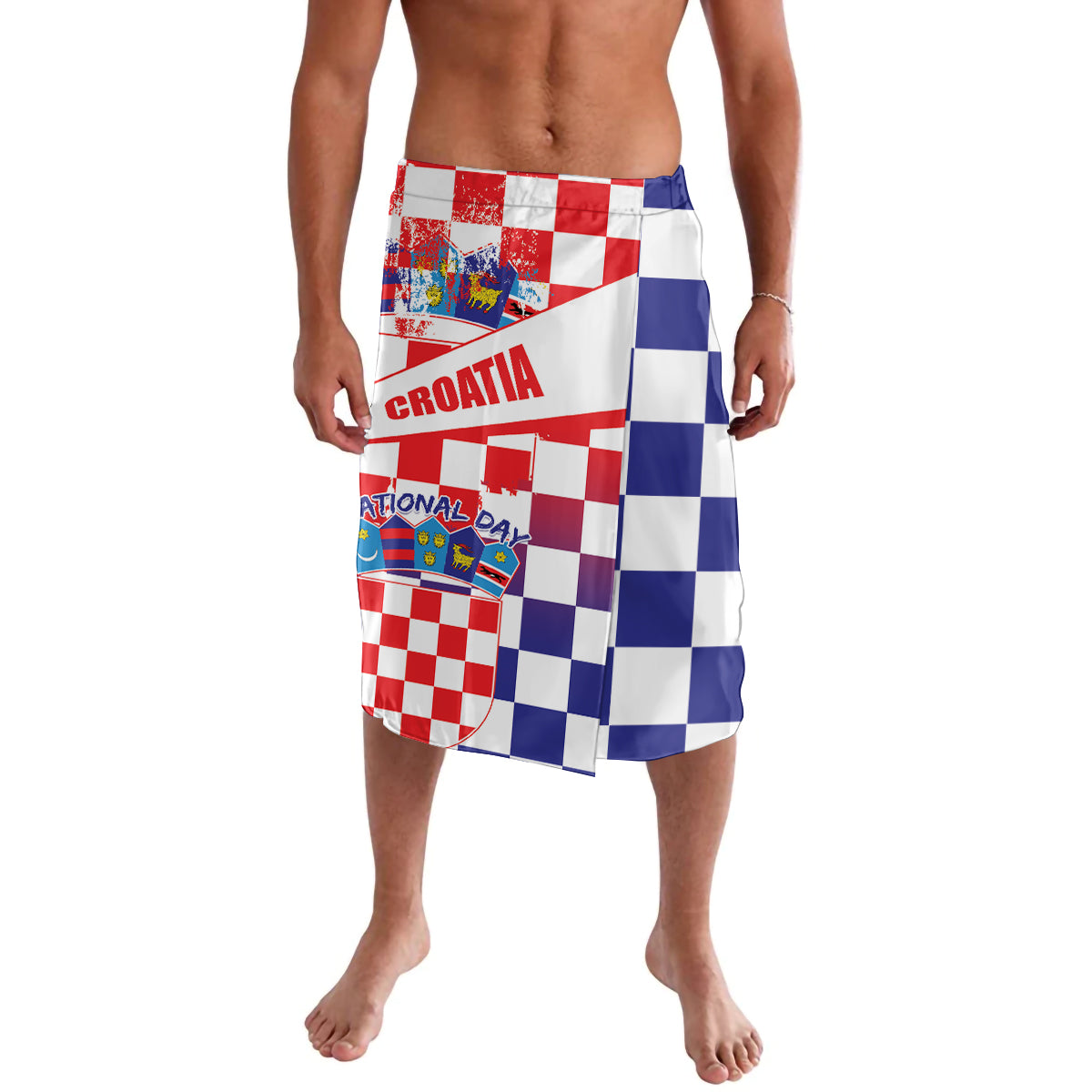 Croatia National Day 2024 Lavalava Hrvatska Dan drzavnosti - Wonder Print Shop