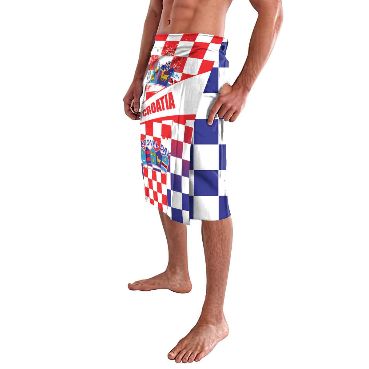 Croatia National Day 2024 Lavalava Hrvatska Dan drzavnosti - Wonder Print Shop