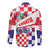 Croatia National Day 2024 Long Sleeve Button Shirt Hrvatska Dan drzavnosti