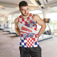 Croatia National Day 2024 Men Tank Top Hrvatska Dan drzavnosti - Wonder Print Shop