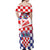 Croatia National Day 2024 Off Shoulder Maxi Dress Hrvatska Dan drzavnosti