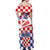 Croatia National Day 2024 Off Shoulder Maxi Dress Hrvatska Dan drzavnosti - Wonder Print Shop
