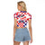Croatia National Day 2024 Raglan Cropped T Shirt Hrvatska Dan drzavnosti