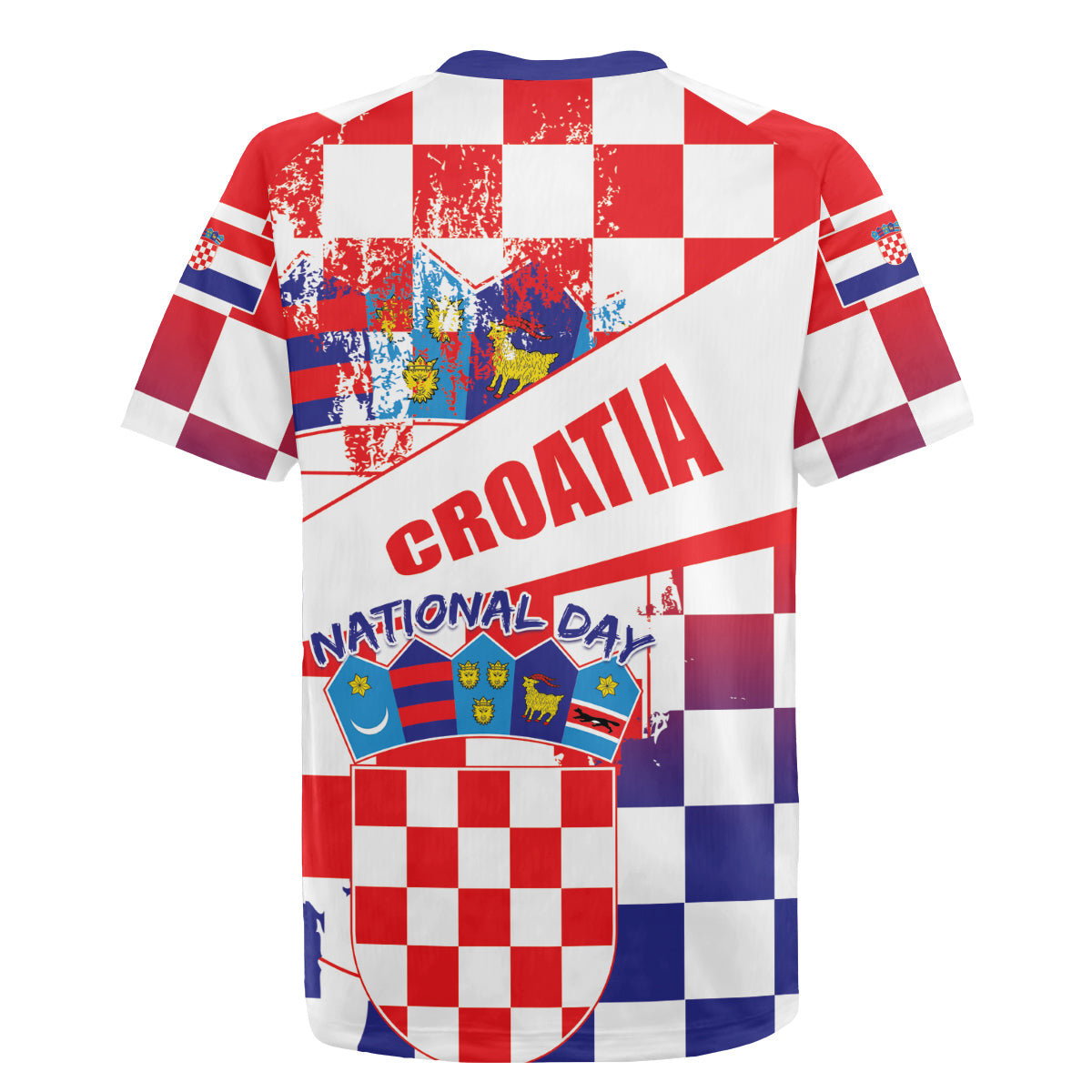 Croatia National Day 2024 Rugby Jersey Hrvatska Dan drzavnosti - Wonder Print Shop