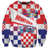 Croatia National Day 2024 Sweatshirt Hrvatska Dan drzavnosti - Wonder Print Shop
