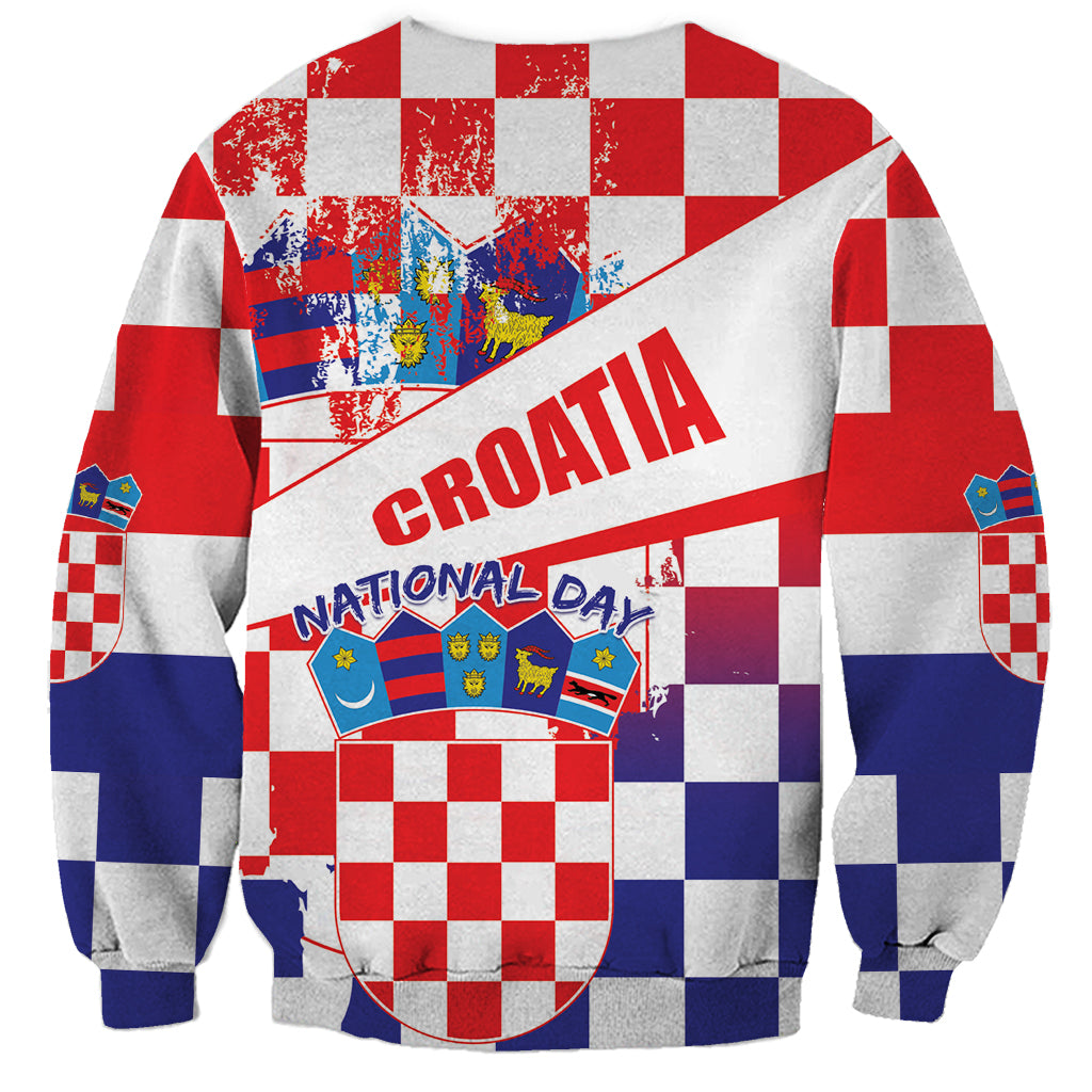Croatia National Day 2024 Sweatshirt Hrvatska Dan drzavnosti - Wonder Print Shop