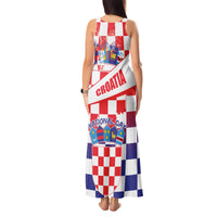 Croatia National Day 2024 Tank Maxi Dress Hrvatska Dan drzavnosti - Wonder Print Shop