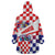 Croatia National Day 2024 Wearable Blanket Hoodie Hrvatska Dan drzavnosti - Wonder Print Shop