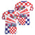 Croatia National Day 2024 Women V-Neck T-Shirt Hrvatska Dan drzavnosti