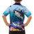 Tuna Fishing Family Matching Summer Maxi Dress and Hawaiian Shirt Tuna Fish With Marine Life - Wonder Print Shop