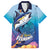 Tuna Fishing Family Matching Summer Maxi Dress and Hawaiian Shirt Tuna Fish With Marine Life - Wonder Print Shop