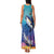 Tuna Fishing Family Matching Tank Maxi Dress and Hawaiian Shirt Tuna Fish With Marine Life - Wonder Print Shop