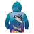 Tuna Fishing Kid Hoodie Tuna Fish With Marine Life - Wonder Print Shop