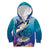Tuna Fishing Kid Hoodie Tuna Fish With Marine Life - Wonder Print Shop