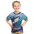Tuna Fishing Kid T Shirt Tuna Fish With Marine Life - Wonder Print Shop