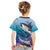 Tuna Fishing Kid T Shirt Tuna Fish With Marine Life - Wonder Print Shop