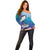 Tuna Fishing Off Shoulder Sweater Tuna Fish With Marine Life - Wonder Print Shop