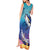 Tuna Fishing Tank Maxi Dress Tuna Fish With Marine Life - Wonder Print Shop