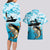 Tuna Fishing Couples Matching Long Sleeve Bodycon Dress and Hawaiian Shirt Fish Camouflage Pattern - Wonder Print Shop